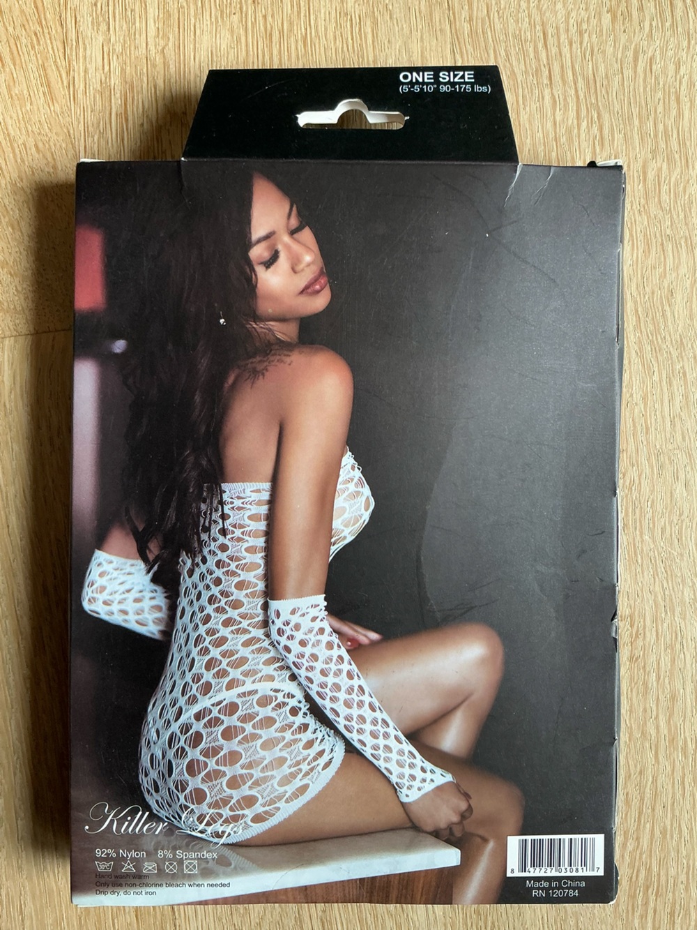 Killer Legs White Mini Tube Dress & Sleeves Festival Halloween EDM OSFM NWT!